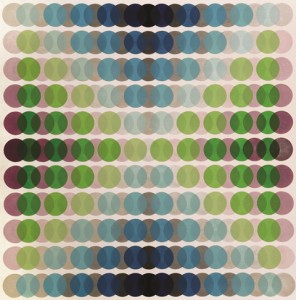 Manuel Espinosa, 18 Variaciones sobre un mismo tema, 1968, 125 x 125 cm, óleo sobre tela