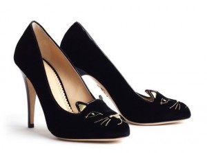 Calzado de Charlotte Olympia, inspirado en diseño de Andy Warhol