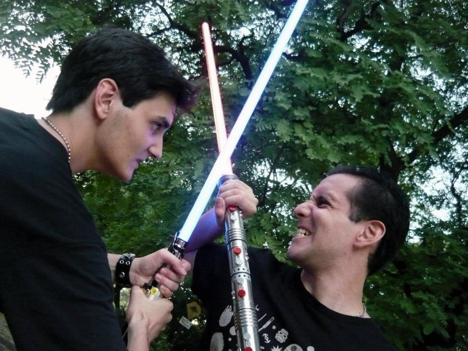 Duelo con sables de luz de Star Wars - Foto 3