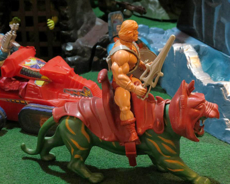 Coleccionista de muñecos de He-Man MOTU