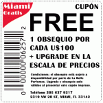 Miami Gratis Cupon LaBelle