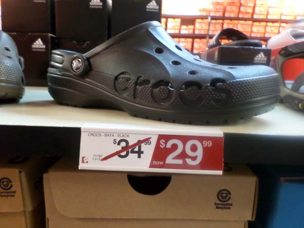 Crocs a u$29