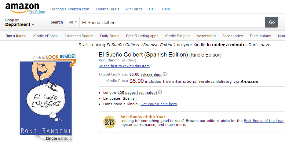 Colbert En Amazon