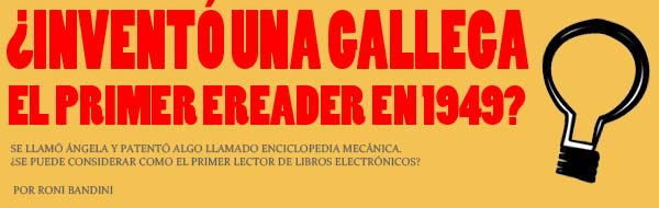 Primer eReader libro electronico