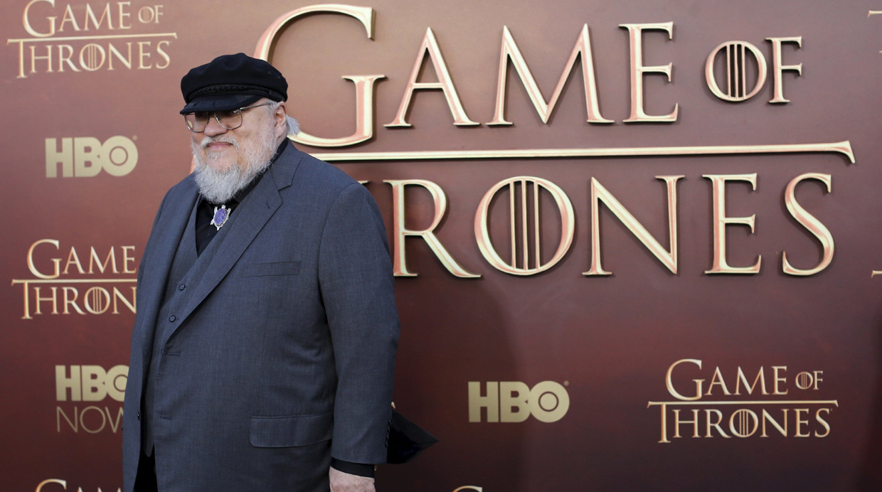 George R.R. Martin, autor de los libros de Game of Thrones.